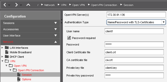 Authentication with PW and TLS 2