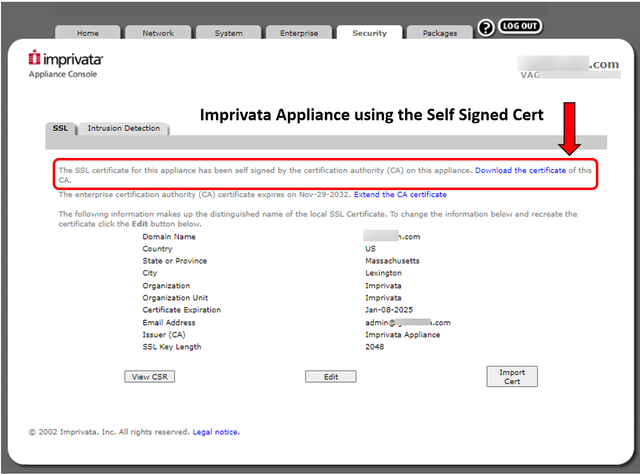 How to Deploy the Imprivata Appliance Certificate(s) to IGEL Devices