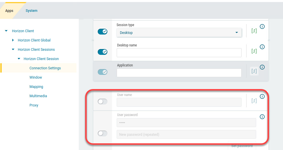 IGEL Agent for Imprivata Connection Settings