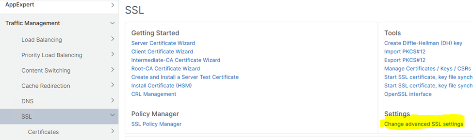 Insert Certificate Space
