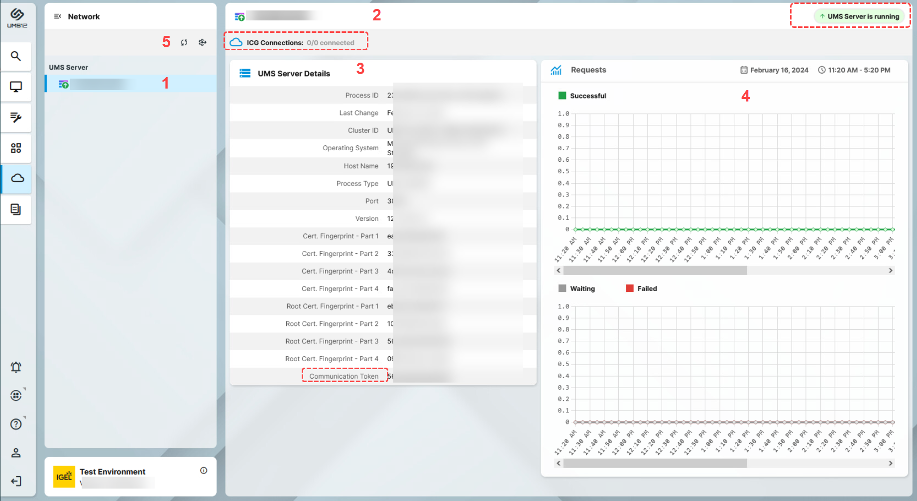 Netzwerkpfad in UMS Web App