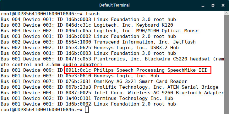 How to find out interfaces for composite USB devices using the command line