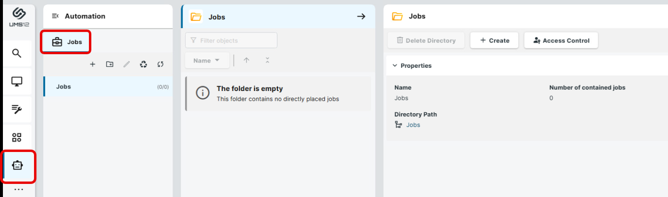Creating a job in the IGEL UMS Web App