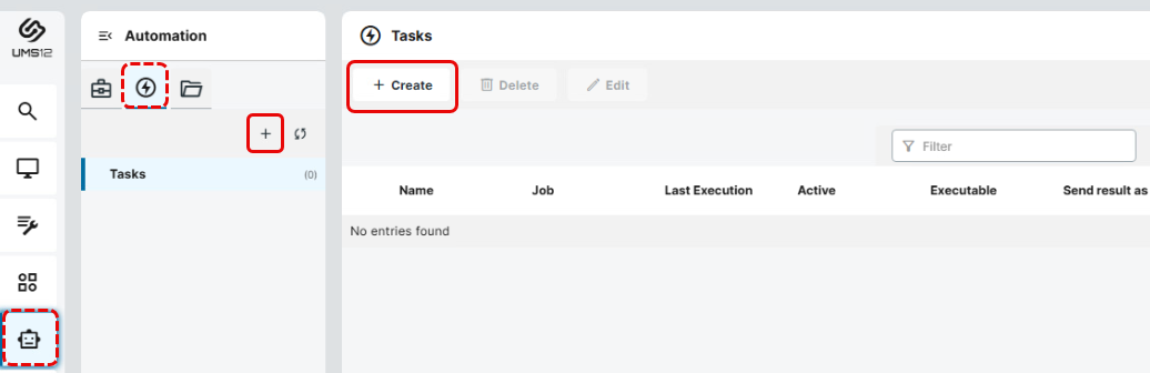 How to create an administrative task in the IGEL UMS Web App