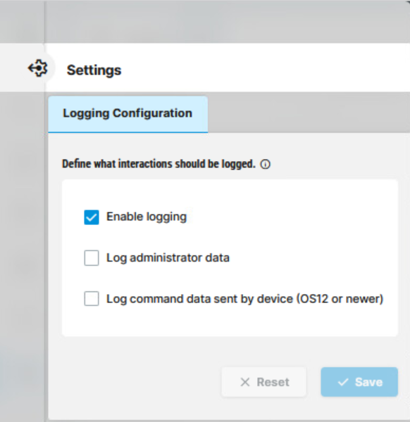 Logging Configuration