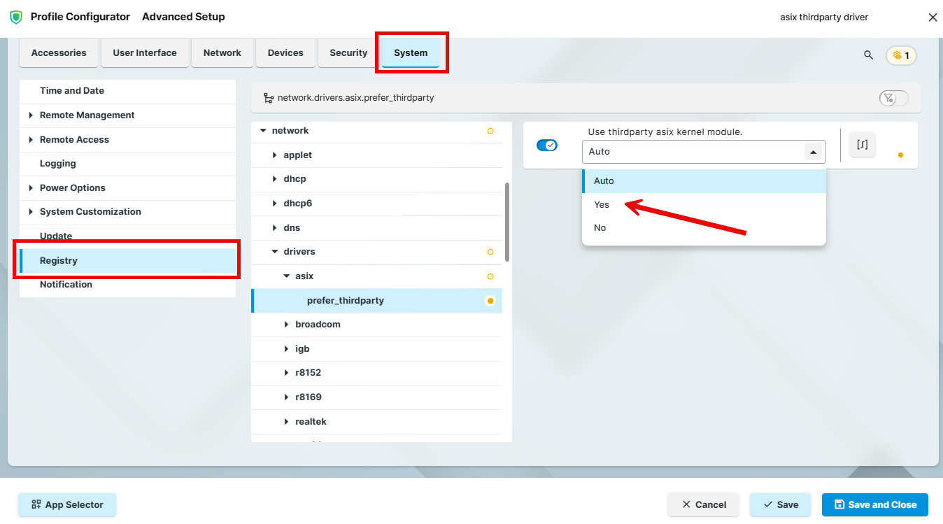 asix_thirdparty driver_IGEL OS