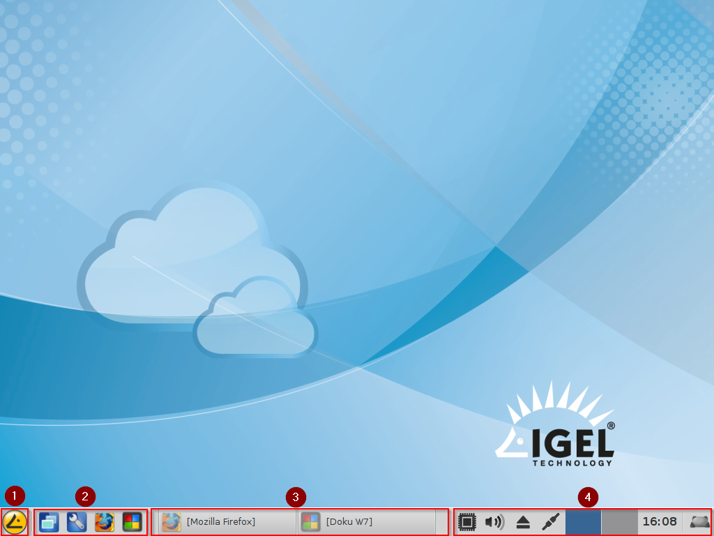 IGEL Linux desktop