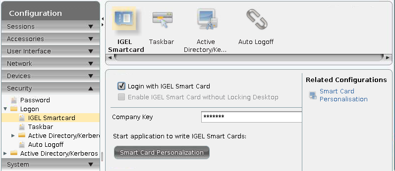Smartcard Logon