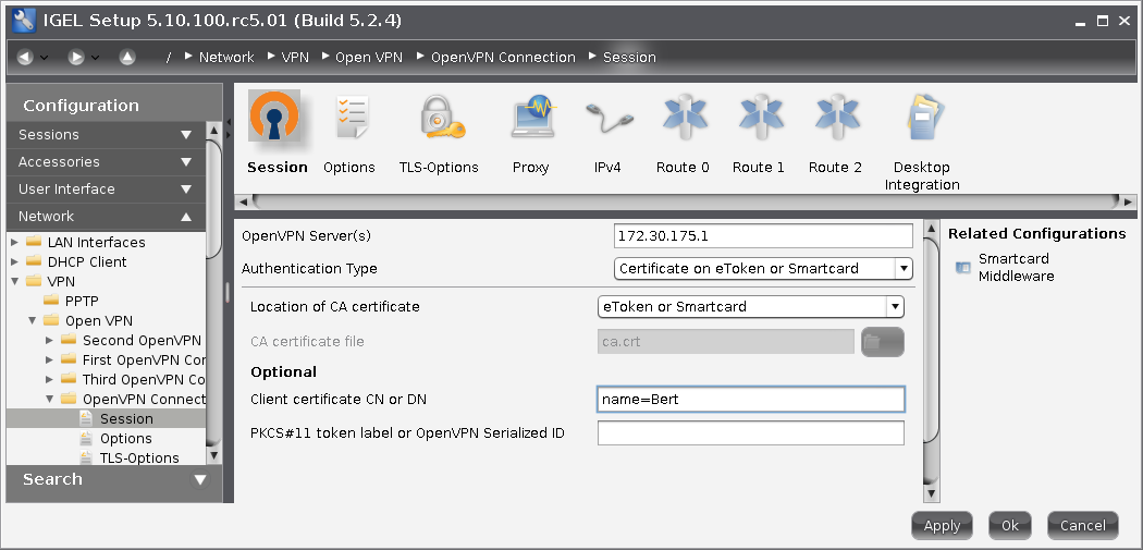 Authenticating With Certificate on eToken or Smartcard