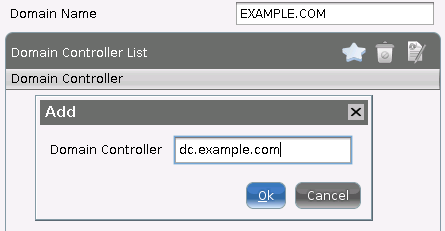 Domain Controller List